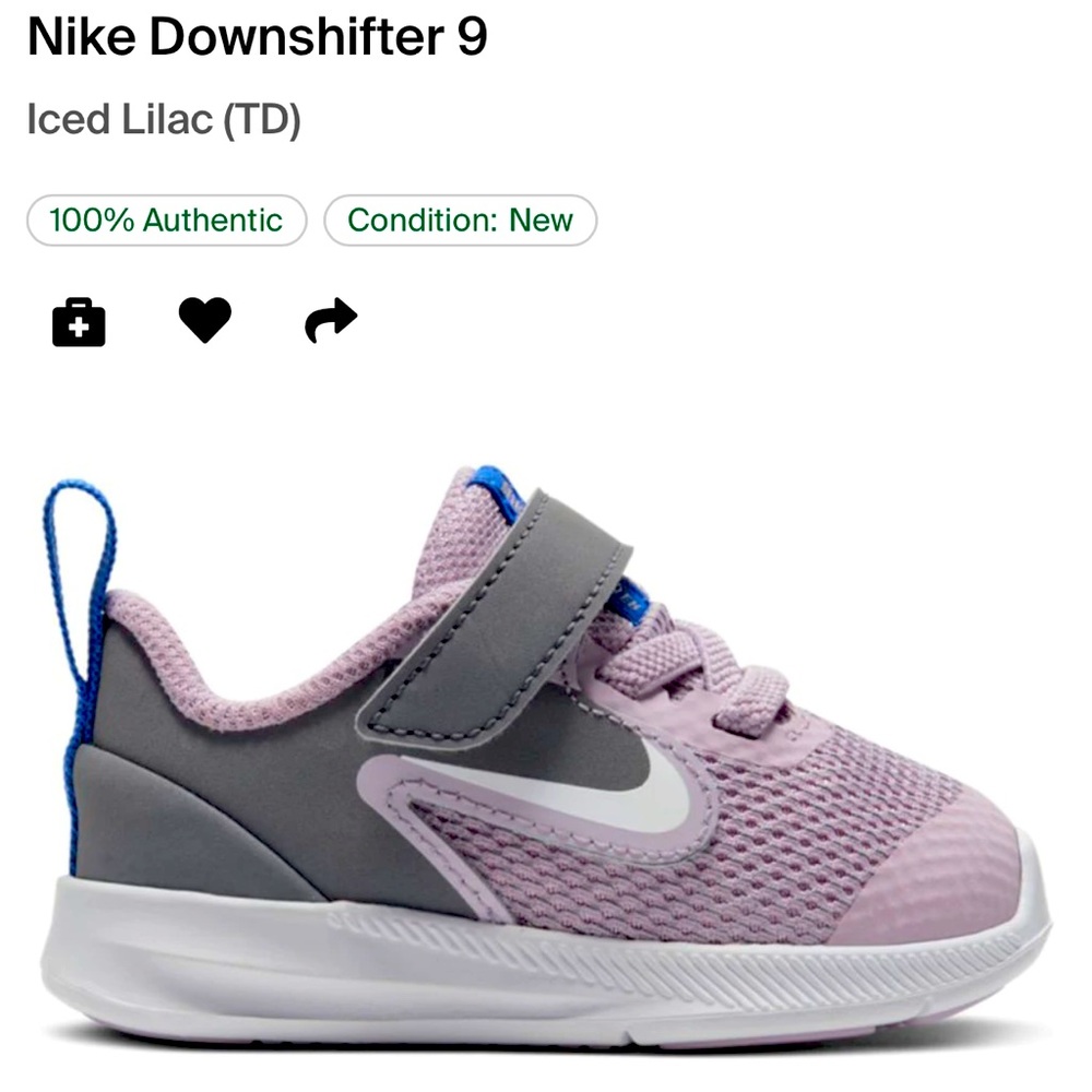 Nike Downshifter 9 — Iced Lilac